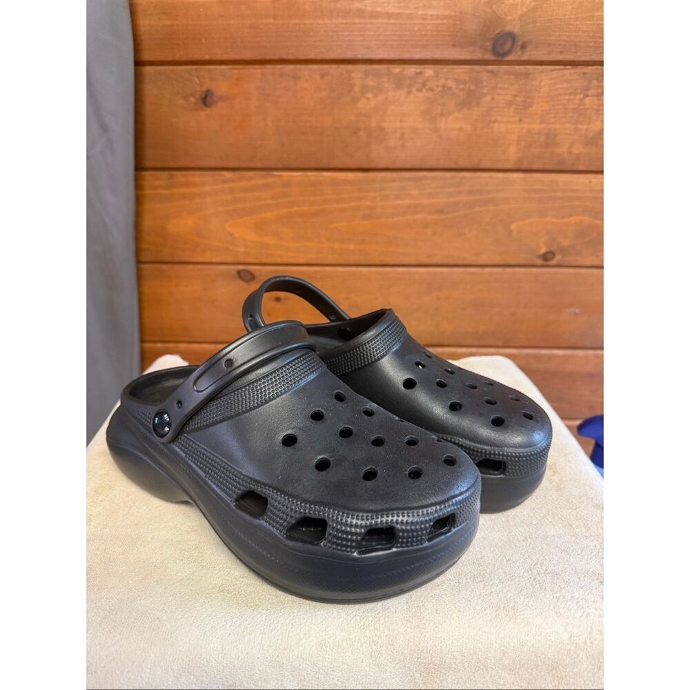 No Brand Womans Clogs/Slides Black Sz 10 NWOT